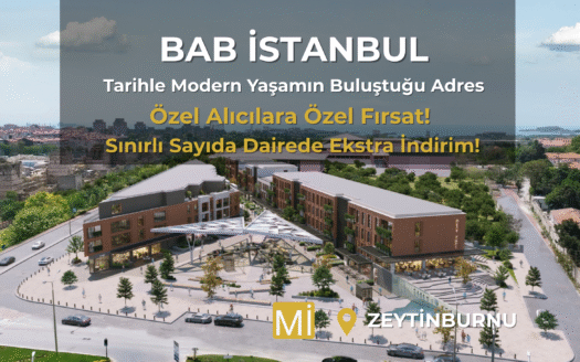 BAB İstanbul Zeytinburnu Satılık Daireler | Fiyat Listesi, Satış Ofisi ve Yorumlar